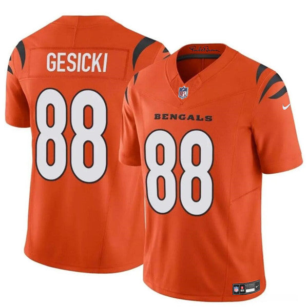 Mike Gesicki Cincinnati Bengals orange Vapor jersey