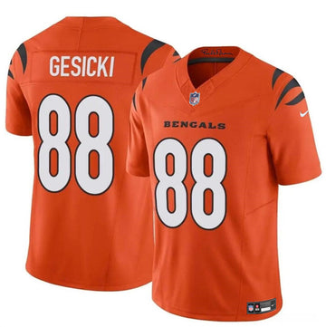 Mike Gesicki Cincinnati Bengals orange Vapor jersey