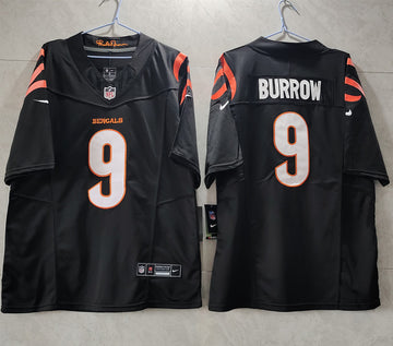 Joe Burrow Cincinnati Bengals black Vapor jersey
