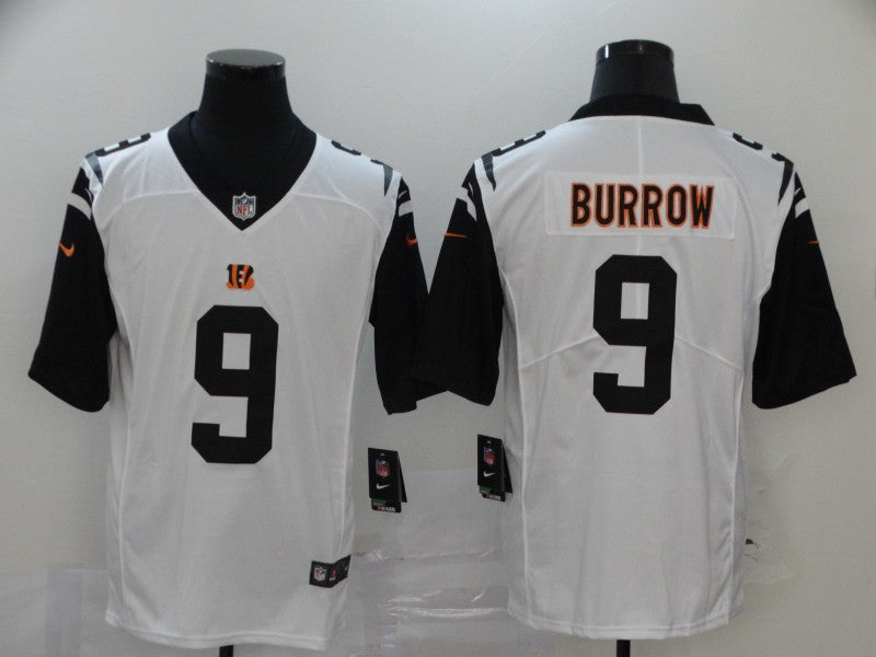 Joe Burrow Cincinnati Bengals white Color Rush jersey