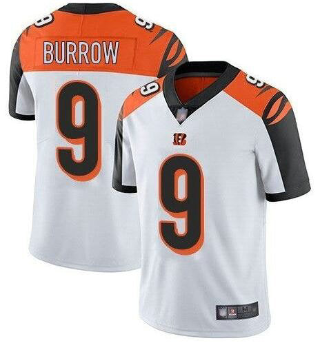 Joe Burrow Cincinnati Bengals white Vapor jersey