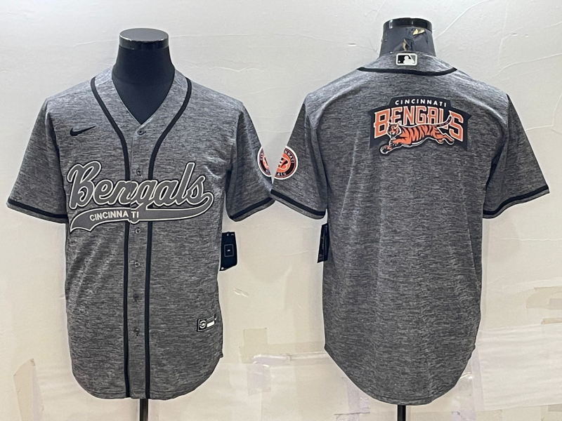 Cincinnati Bengals grey jersey