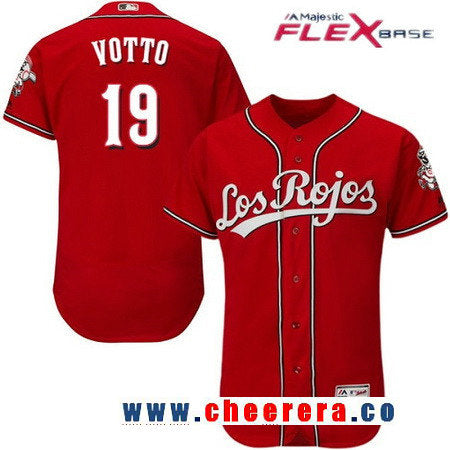 Joey Votto Los Rojos Cincinnati Reds red jersey