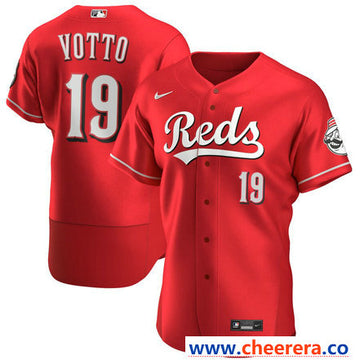 Joey Votto Cincinnati Reds red jersey