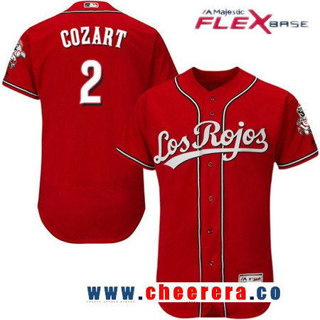 Zack Cozart Los Rojos Cincinnati Reds red jersey