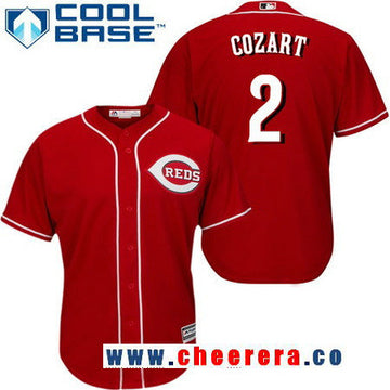 Zack Cozart Cincinnati Reds red jersey