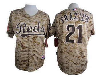 Todd Frazier Cincinnati Reds camo Camo jersey