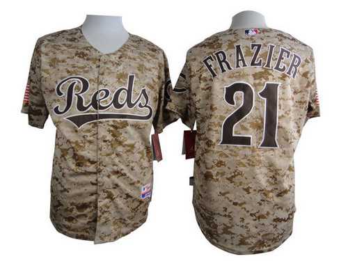 Todd Frazier Cincinnati Reds camo Camo jersey