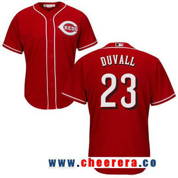 Adam Duvall Cincinnati Reds red jersey