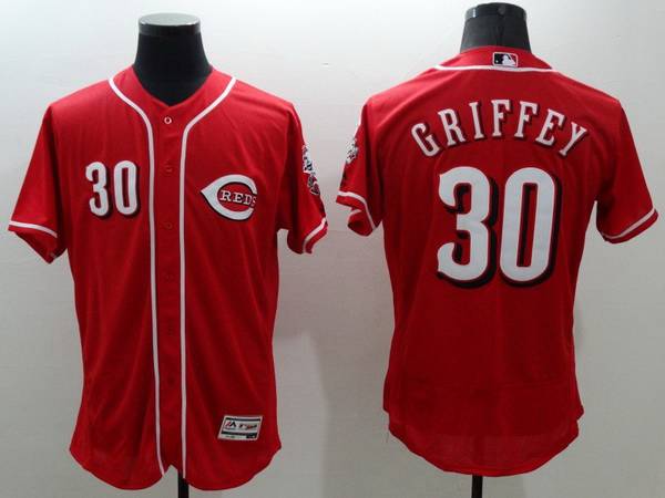 Ken Griffey Jr Cincinnati Reds red jersey