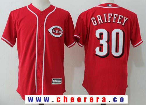 Ken Griffey Jr Cincinnati Reds red jersey
