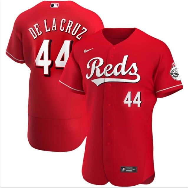 Elly De La Cruz Cincinnati Reds red jersey