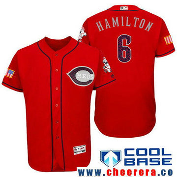 Billy Hamilton Cincinnati Reds red Fashion jersey