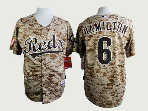 Josh Hamilton Cincinnati Reds camo Camo jersey