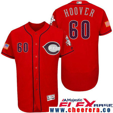 J.J. Hoover Cincinnati Reds red Fashion jersey