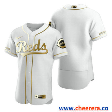 Custom Cincinnati Reds white jersey
