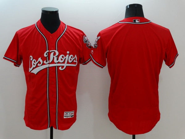 Blank Los Rojos Cincinnati Reds red jersey