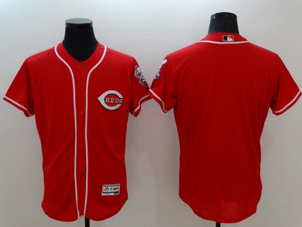 Custom Cincinnati Reds red jersey