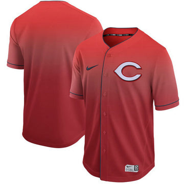 Custom Cincinnati Reds red jersey