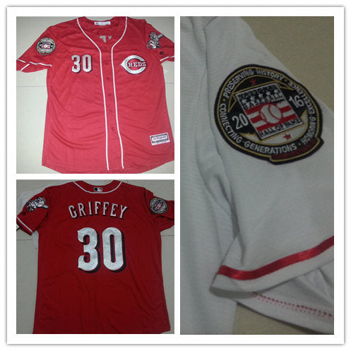 Cincinnati Reds red Throwback jersey
