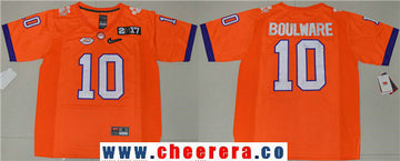 Ben Boulware Clemson Tigers orange Limited jersey