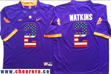Sammy Watkins Clemson Tigers purple Fashion jersey