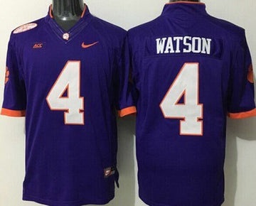 Deshaun Watson Clemson Tigers purple Limited jersey