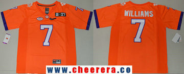 Mike Williams Clemson Tigers orange Limited jersey