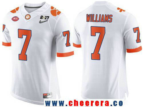 Mike Williams Clemson Tigers white Limited jersey