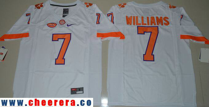 Mike Williams Clemson Tigers white jersey