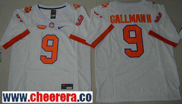 Wayne Gallman II Clemson Tigers white jersey