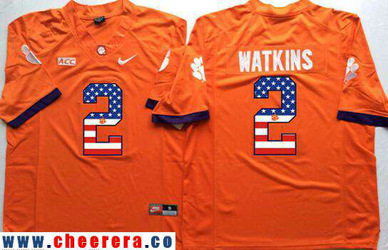Clemson Tigers orange Fashion jersey