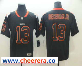 Odell Beckham Jr Cleveland Browns black Color Rush jersey