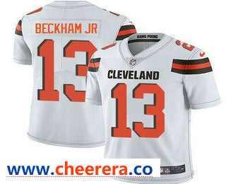 Odell Beckham Jr Cleveland Browns white Vapor jersey