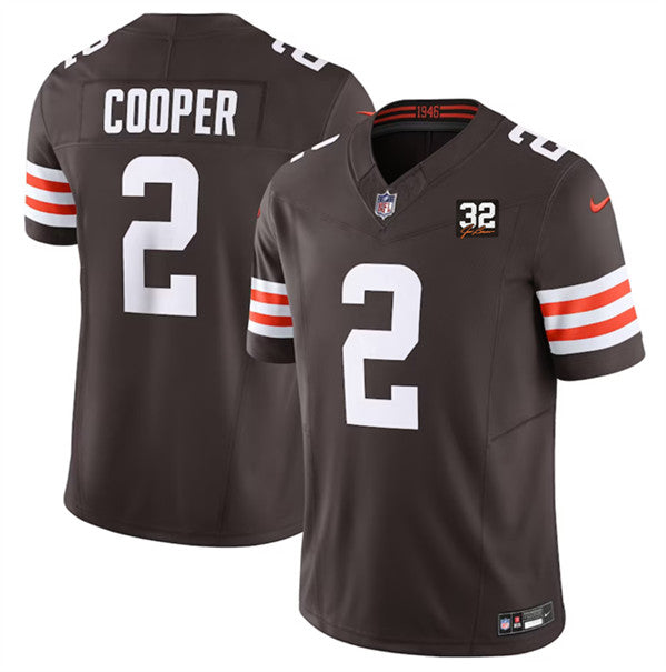 Amari Cooper Cleveland Browns brown Vapor jersey