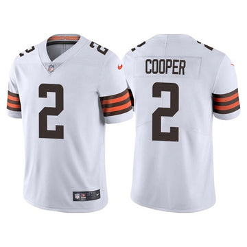 Amari Cooper Cleveland Browns white Vapor jersey