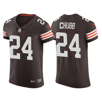 Nick Chubb Cleveland Browns brown Vapor jersey