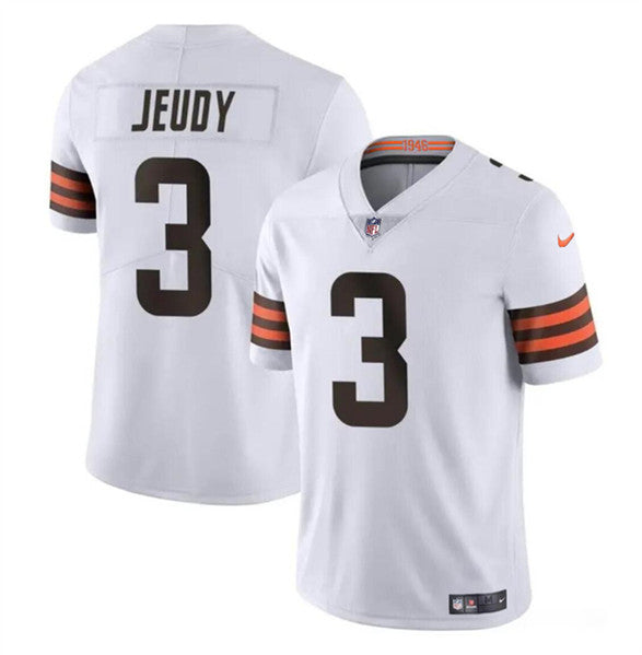 Jerry Jeudy Cleveland Browns white Vapor jersey
