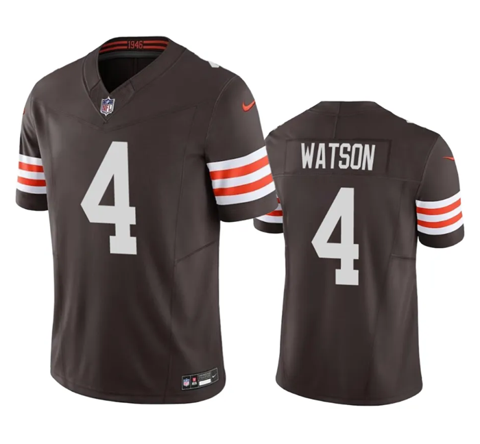 Deshaun Watson Cleveland Browns brown Vapor jersey