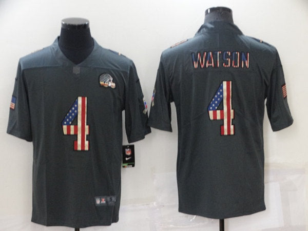 Deshaun Watson Cleveland Browns grey Salute To Service jersey