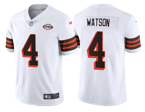 Deshaun Watson Cleveland Browns white Vapor jersey