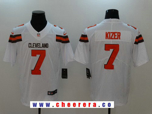 DeShone Kizer Cleveland Browns white Vapor jersey