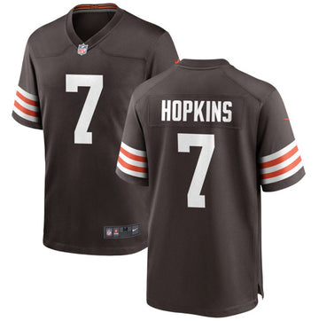 Dustin Hopkins Cleveland Browns brown Game jersey