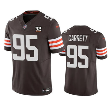 Myles Garrett Cleveland Browns brown Vapor jersey