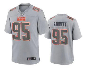 Myles Garrett Cleveland Browns gray Game jersey