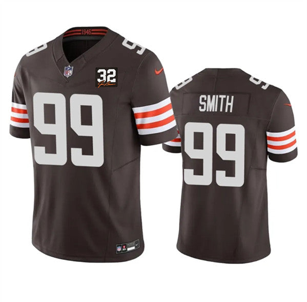 Za'Darius Smith Cleveland Browns brown Vapor jersey