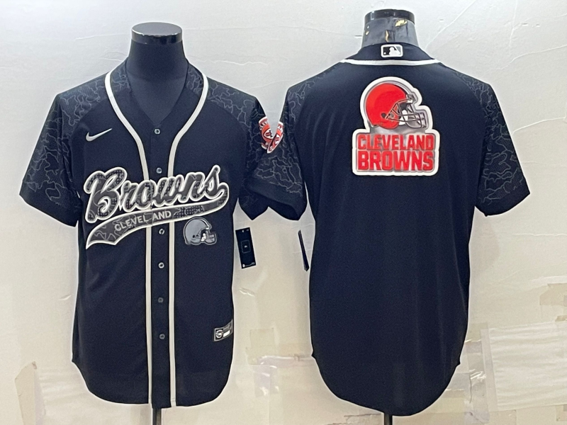 Cleveland Browns black jersey