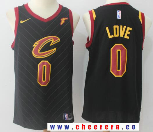 Kevin Love Cleveland Cavaliers black jersey