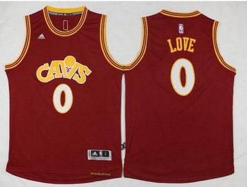 Kevin Love Revolution Cleveland Cavaliers red Retro jersey