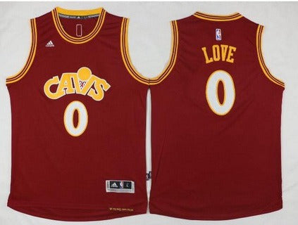 Kevin Love Revolution Cleveland Cavaliers red Retro jersey